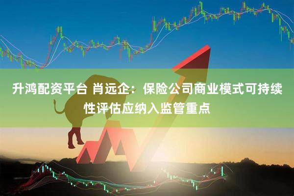 升鸿配资平台 肖远企：保险公司商业模式可持续性评估应纳入监管重点